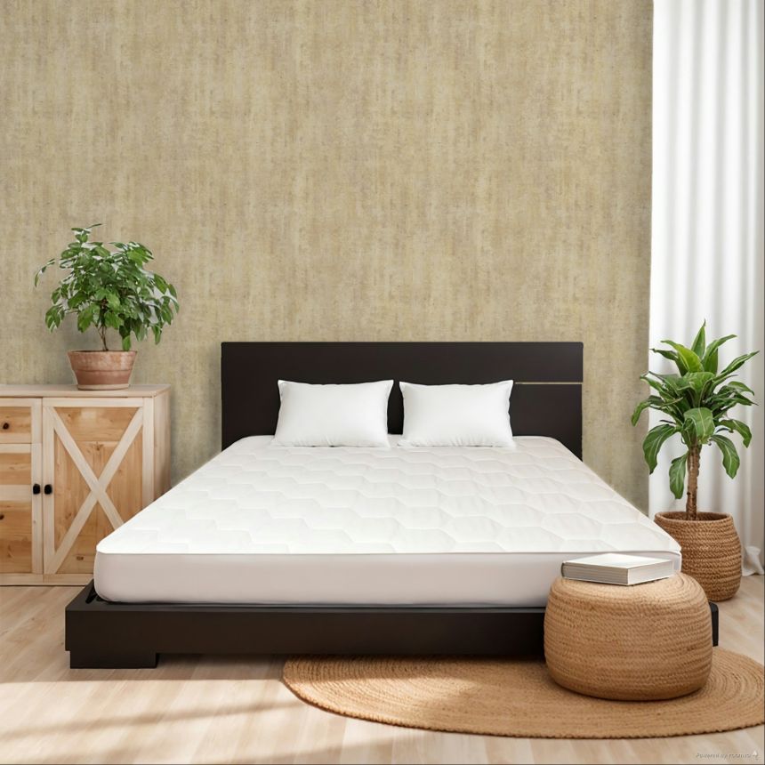 Wallpaper, concrete, plaster effect, brown-beige, 2071, Rio, Parato by Cristiana Masi