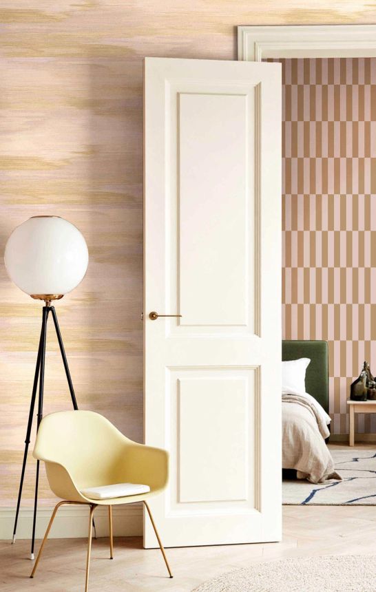 Wallpaper, watercolor pattern, grey-brown-beige, 2081, Rio, Parato by Cristiana Masi