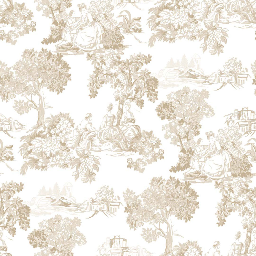 Wallpaper, beige, romantic, 8340, Blooming Garden 2, Parato by Cristiana Masi