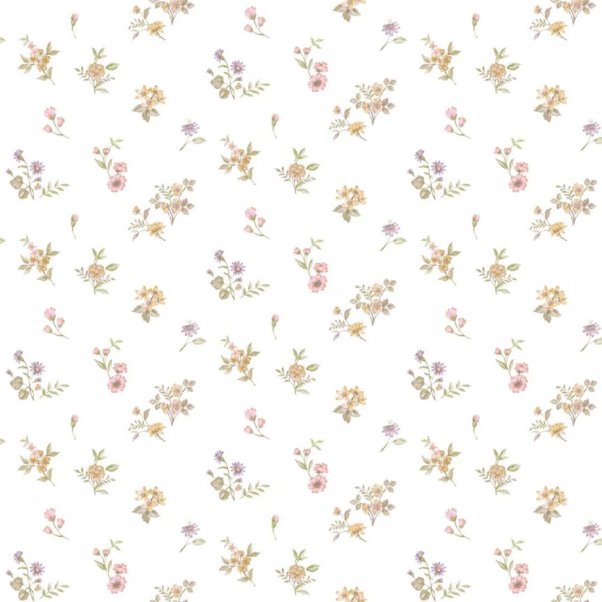 Wallpaper, pink, flowers, 8360, Blooming Garden 2, Parato by Cristiana Masi