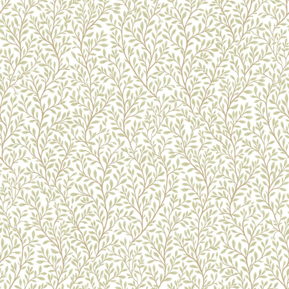 Wallpaper, green, branches, 8365, Blooming Garden 2, Parato by Cristiana Masi