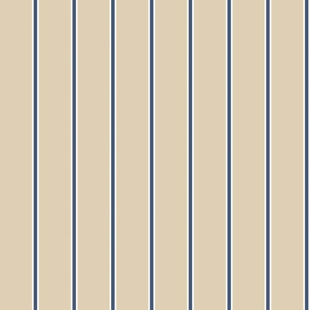 Wallpaper, beige-blue, stripes, 8382, Blooming Garden 2, Parato by Cristiana Masi