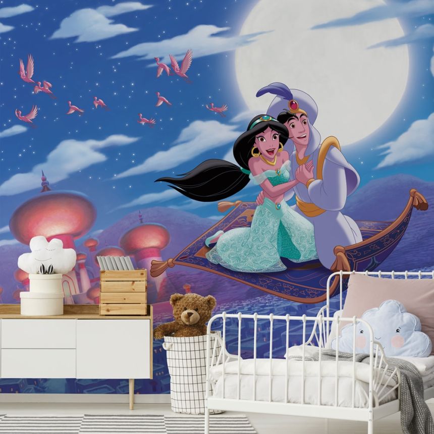 Children's non-woven mural wallpaper Disney, Alladin - Magic Carpet Ride, 111388, 300 x 280 cm, Kids@Home 6, Graham & Brown