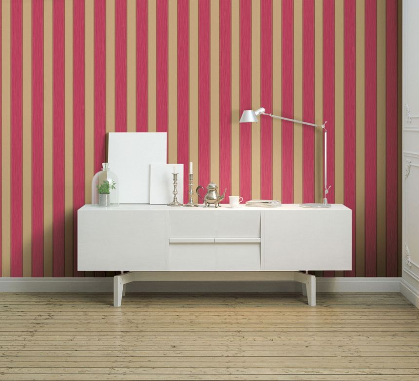 Luxury vinyl wallpaper 95214, Stripes, Ornamenta, Limonta