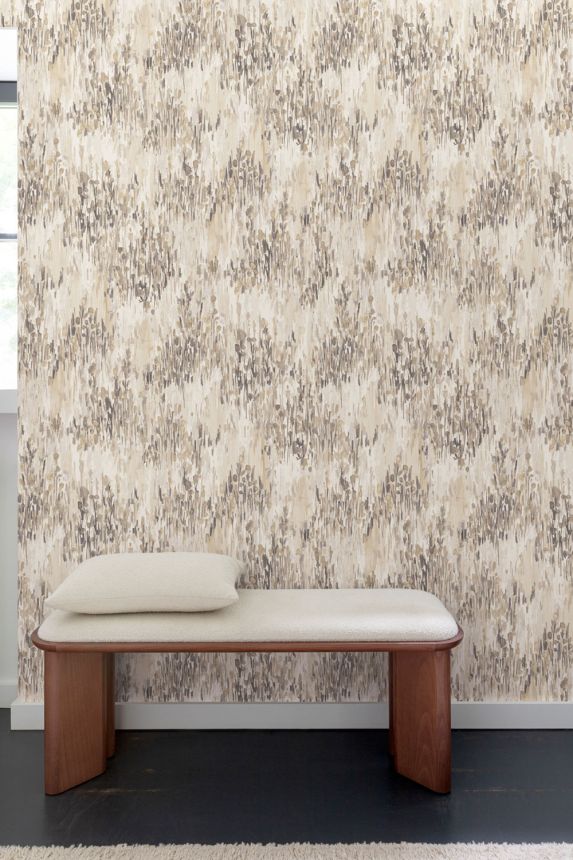 Wallpaper, grey-beige, A82801, Inia, Grandeco