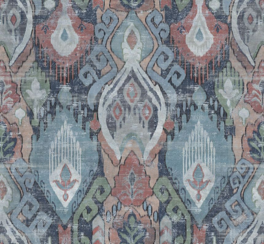 Wallpaper, blue, ethnic patterns, 142306, Jaipur, Graham Brown Premium