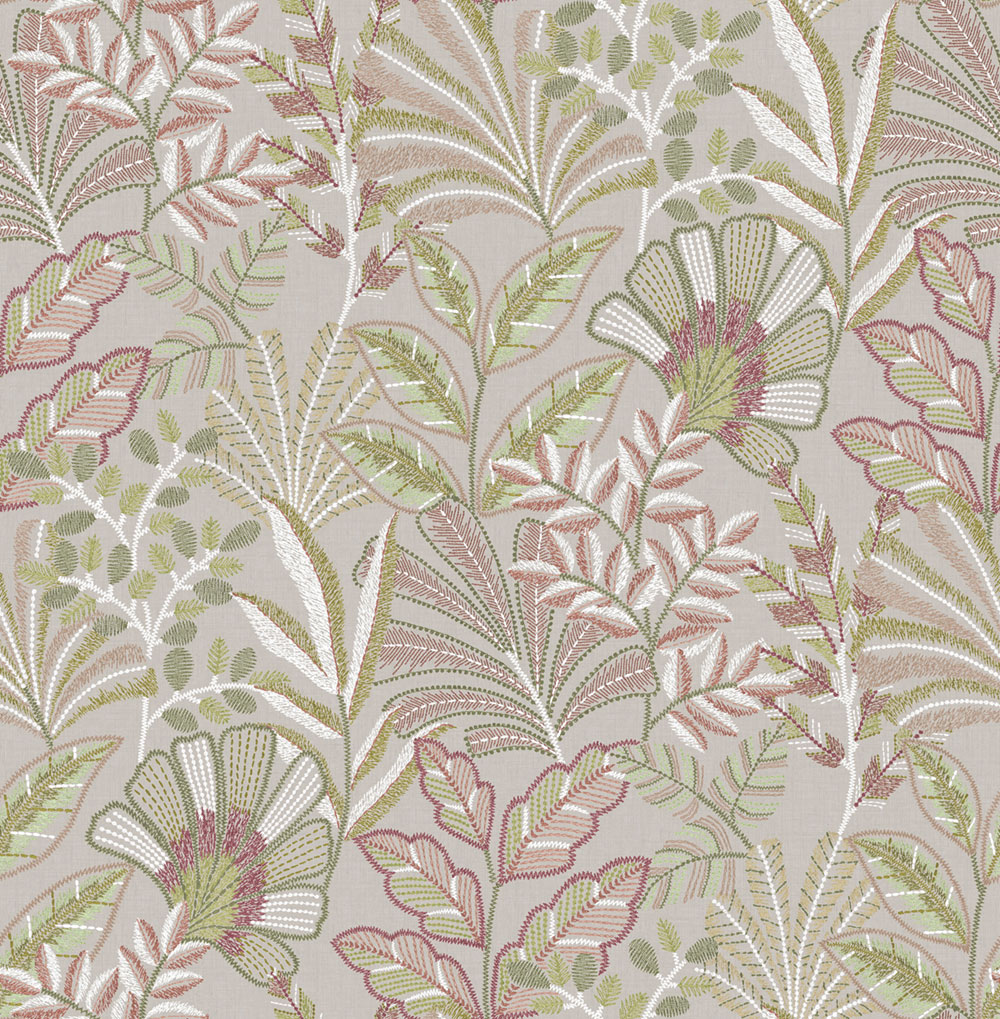 Wallpaper, beige-pink, leaves, 142323, Jaipur, Graham Brown Premium
