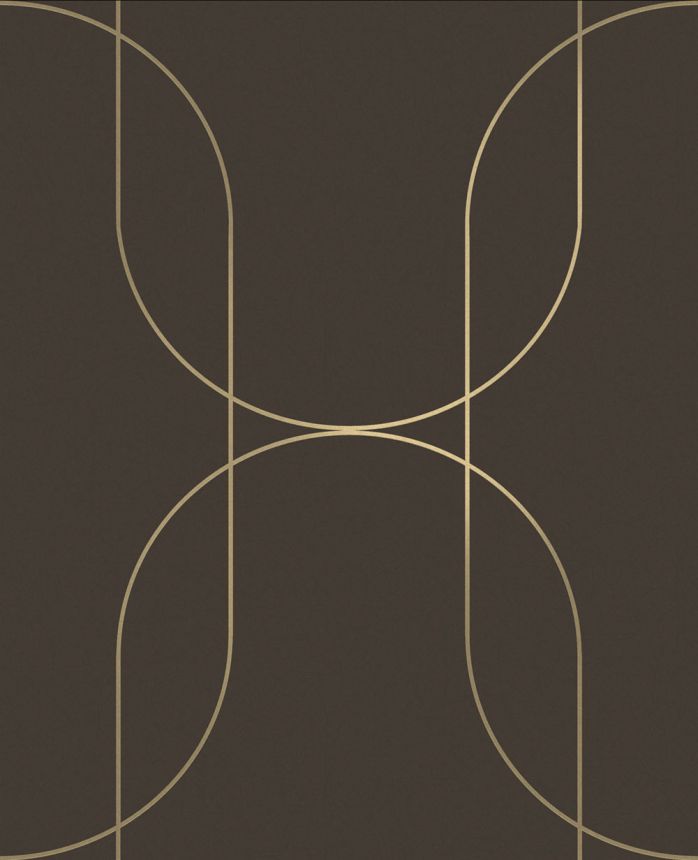 Graphic wallpaper, brown, 142063, Allurium, Graham Brown Premium