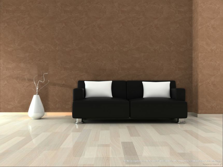 Wallpaper, brown, imitation stucco plaster, Z81007, Philipp Plein 2, Zambaiti Parati