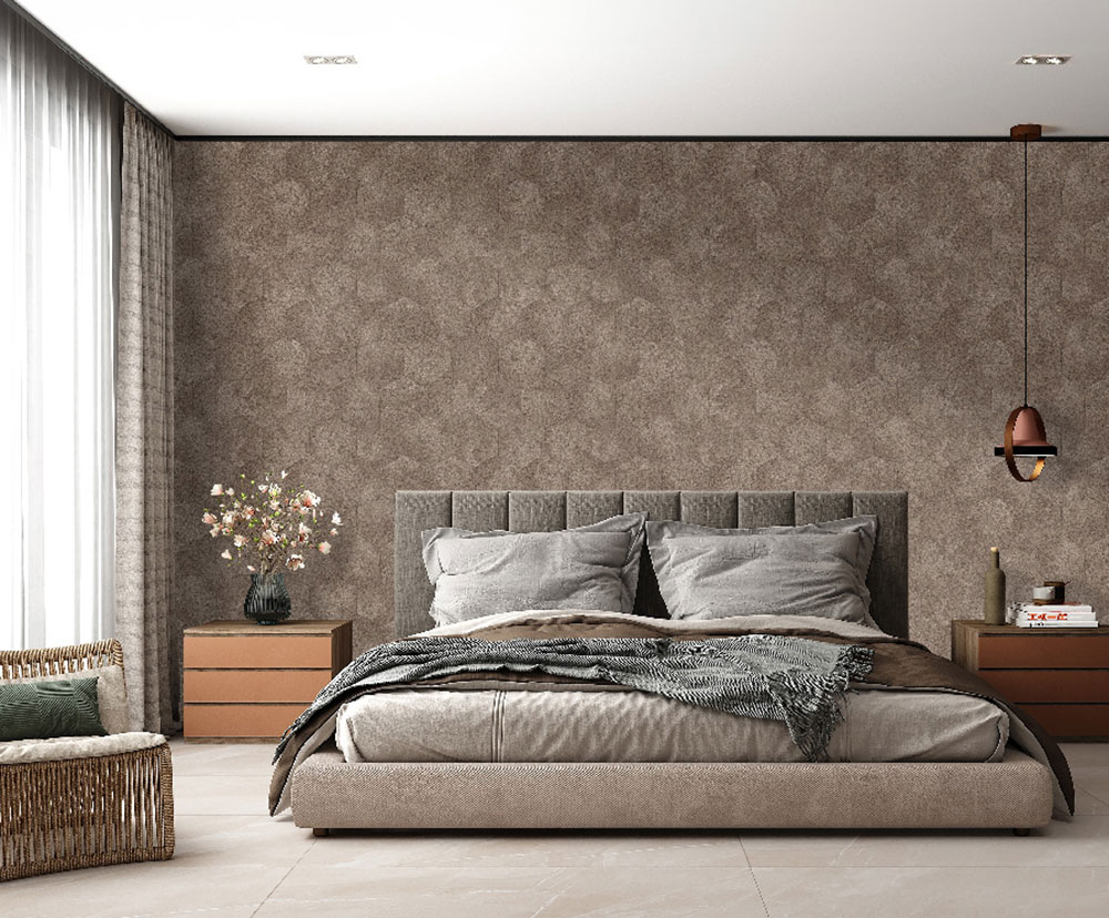 Wallpaper, brown, velvet imitation, Z81024, Philipp Plein 2, Zambaiti Parati