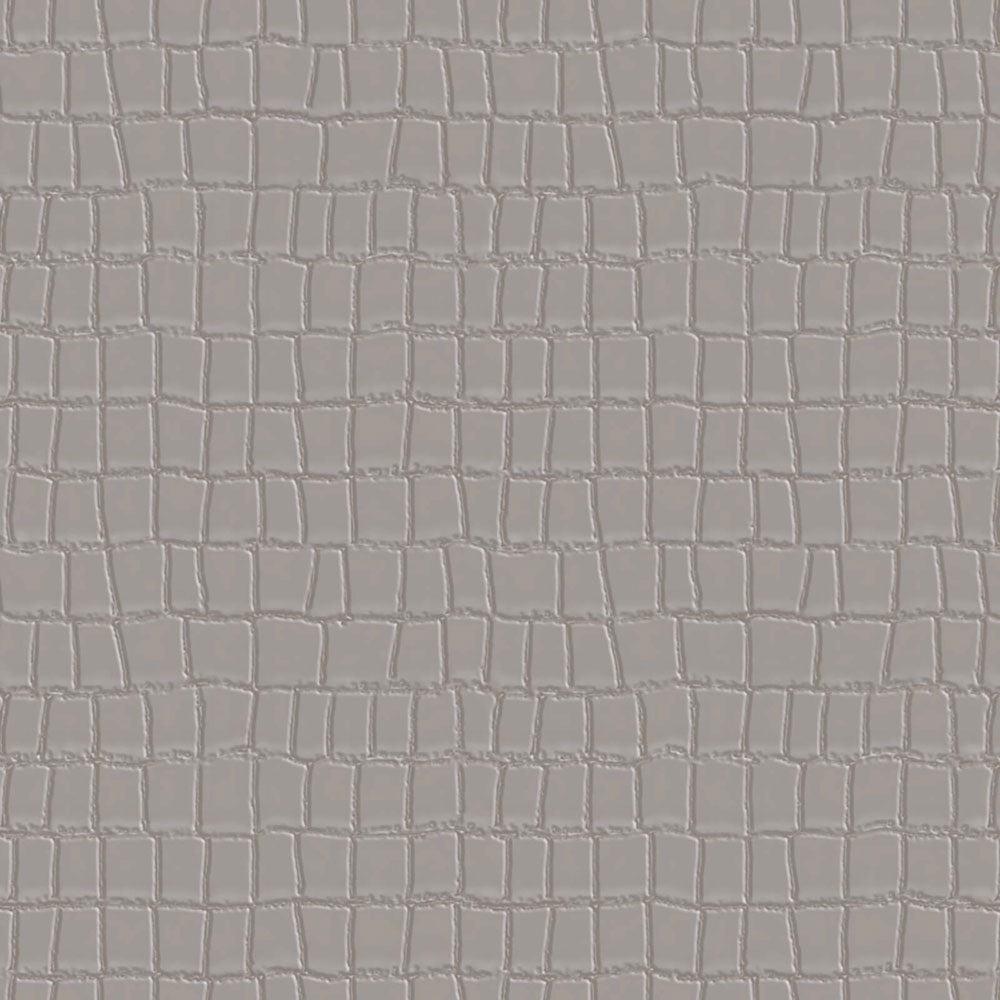 Wallpaper, grey, imitation crocodile skin, Z81036, Philipp Plein 2, Zambaiti Parati