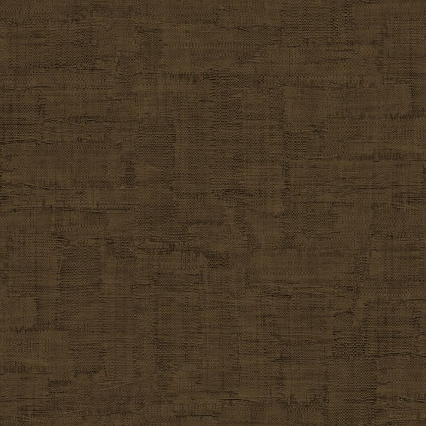 Luxury wallpaper, brown, imitation coarse fabric, Z81049, Philipp Plein 2, Zambaiti Parati