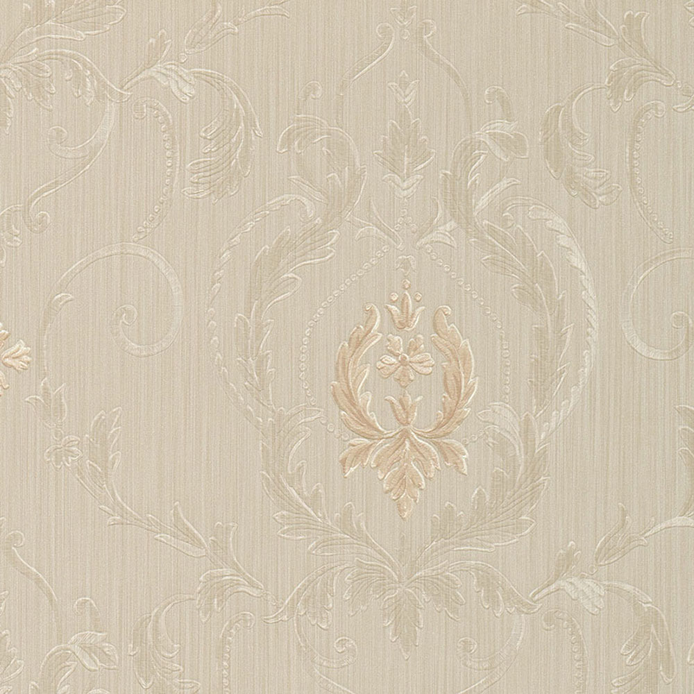 Luxury vinyl wallpaper 47621, Baroque pattern, Ornamenta, Limonta