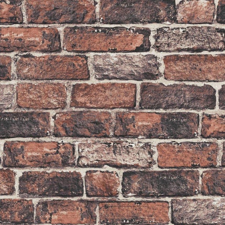 Paper wallpaper Bricks, 102834, Fresco Red Brick Wall, Kids@Home 6, Graham & Brown