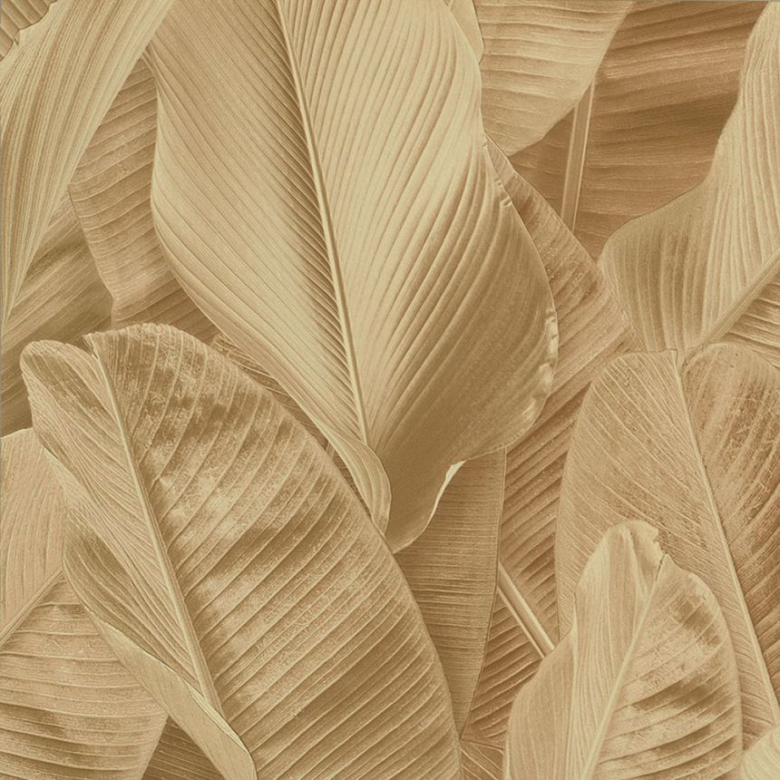 Luxury non-woven wallpaper 17806, Leaf, Lymphae, Limonta