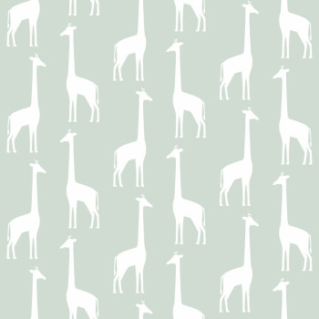 Children's non-woven wallpaper 139058, Giraffes, Let's play, Esta