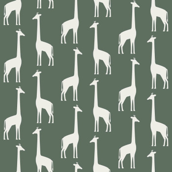 Children's non-woven wallpaper 139060, Giraffes, Let's play, Esta