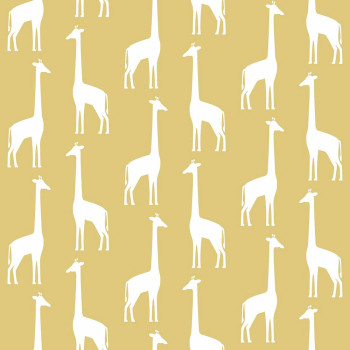 Children's non-woven wallpaper 139059, Giraffes, Let's play, Esta