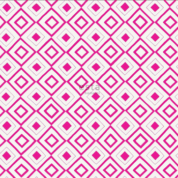 Non-woven wallpaper with a geometric pattern 138862, FAB, Esta