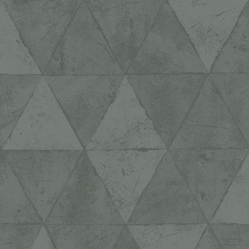 Non-woven wallpaper, geometric pattern, triangles, IF3102, Vavex 2021