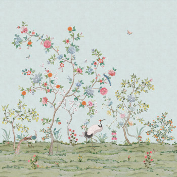 Non-woven floral mural 309133, 279x280cm, Wallpower Favorites, Eijffinger