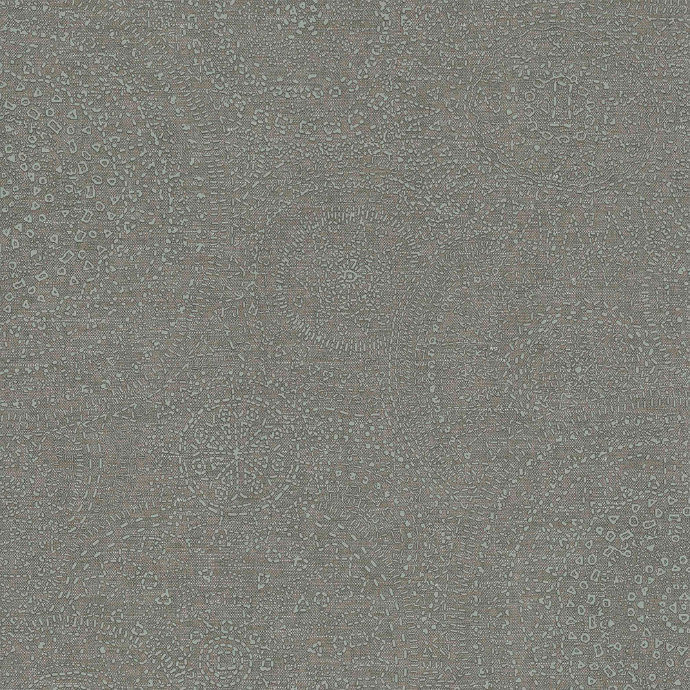 Non-woven wallpaper, geometric ethno pattern, 220624, Grounded, BN Walls