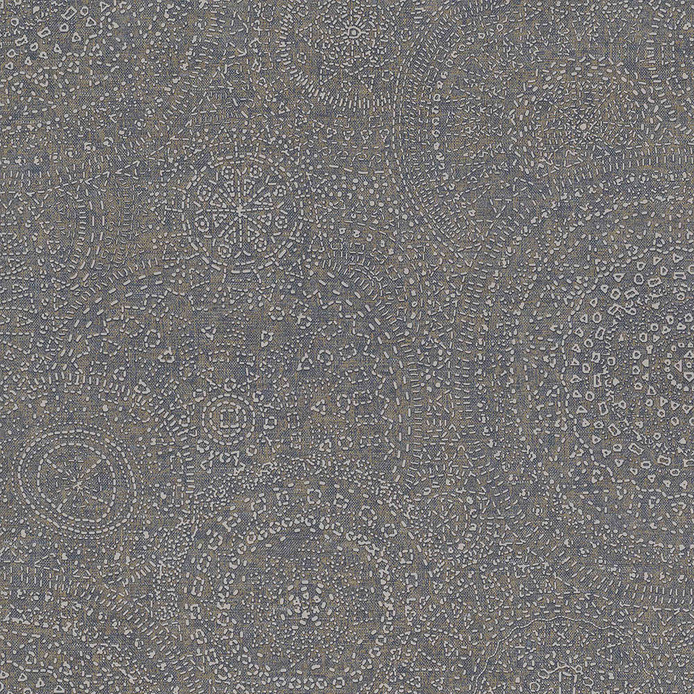 Non-woven wallpaper, geometric ethno pattern, 220623, Grounded, BN Walls