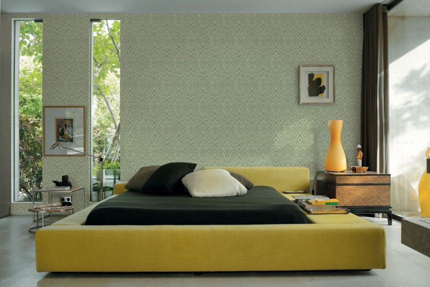 Luxury vinyl wallpapers 6435, Ethno style, Kite, JV 171 Ikat, Sirpi