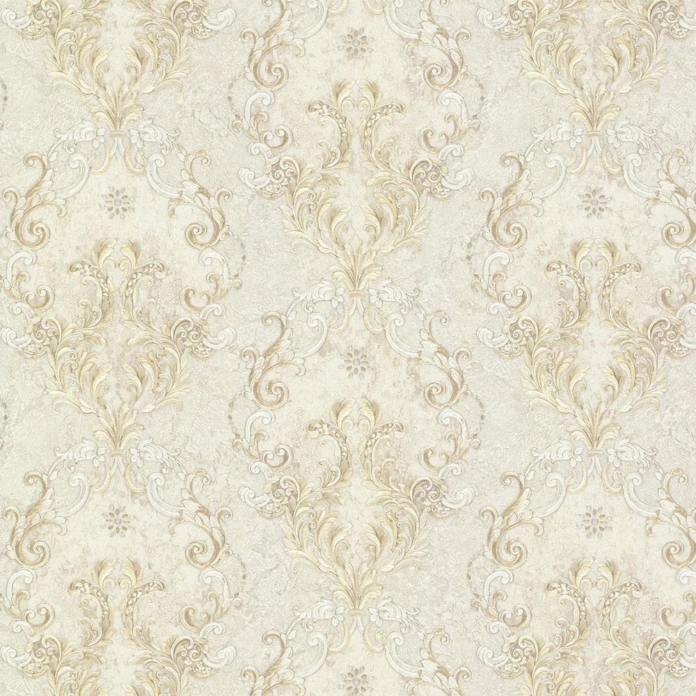 Non-woven wallpaper with a vinyl surface, Baroque pattern, Ornaments 82807, Amore, Emiliana Parati
