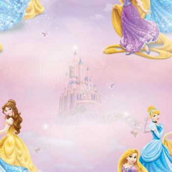 Children´s paper wallpaper Princess, Disney, Graham & Brown, Kids@Home, Princess 70-232