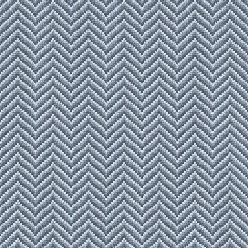 Geometric wallpaper, blue, 7779, Agora, Parato by Cristiana Masi