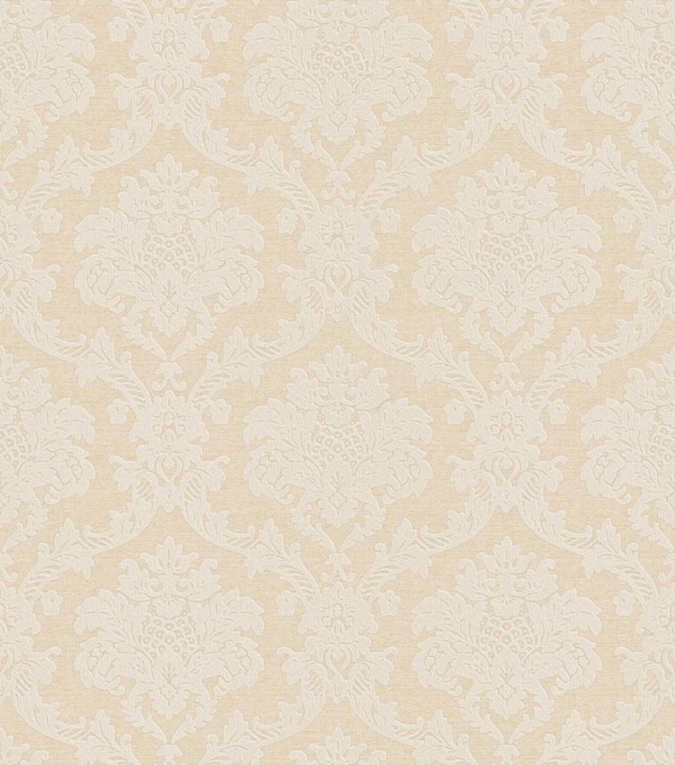 Wallpaper, beige-gold, damask pattern, 7722, Agora, Parato by Cristiana Masi