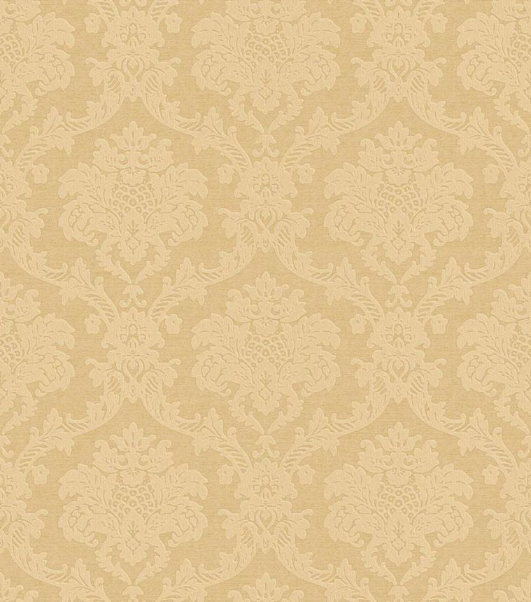 Wallpaper, beige, damask pattern, 7724, Agora, Parato by Cristiana Masi