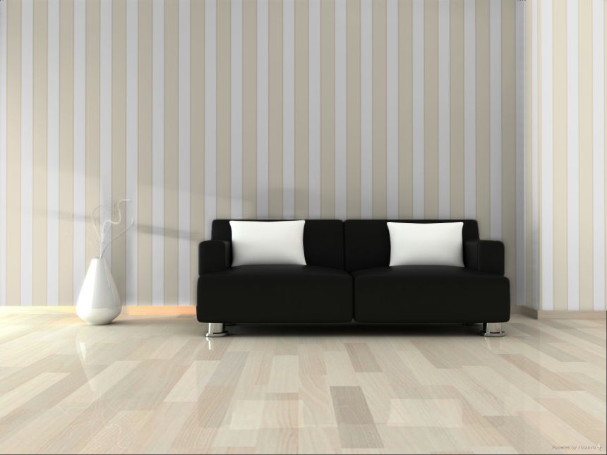 Wallpaper, beige-cream, stripes, 7752, Agora, Parato by Cristiana Masi