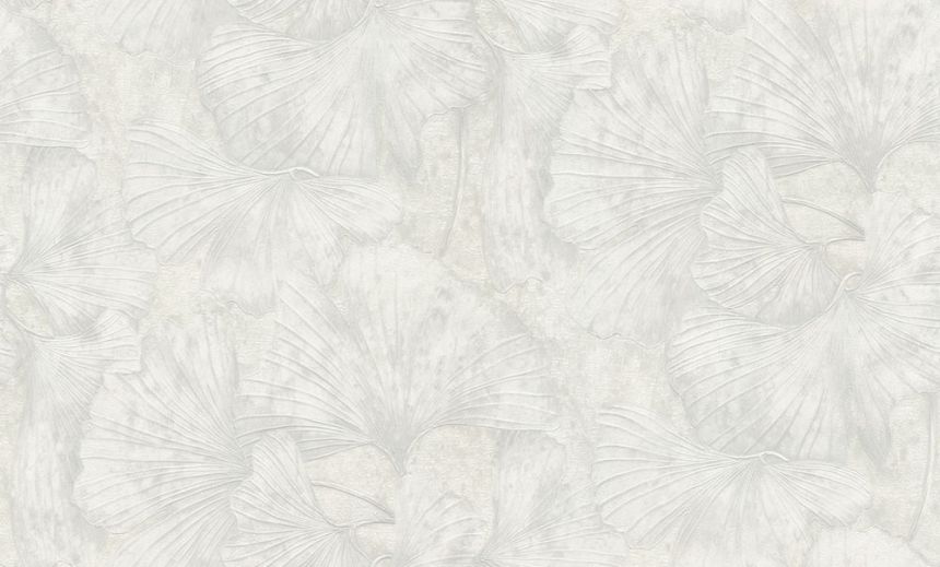 Wallpaper, grey, cream, leaves, BM31002, Blumarine, Emiliana Parati