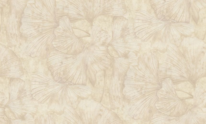 Wallpaper, beige, cream, leaves, BM31004, Blumarine, Emiliana Parati