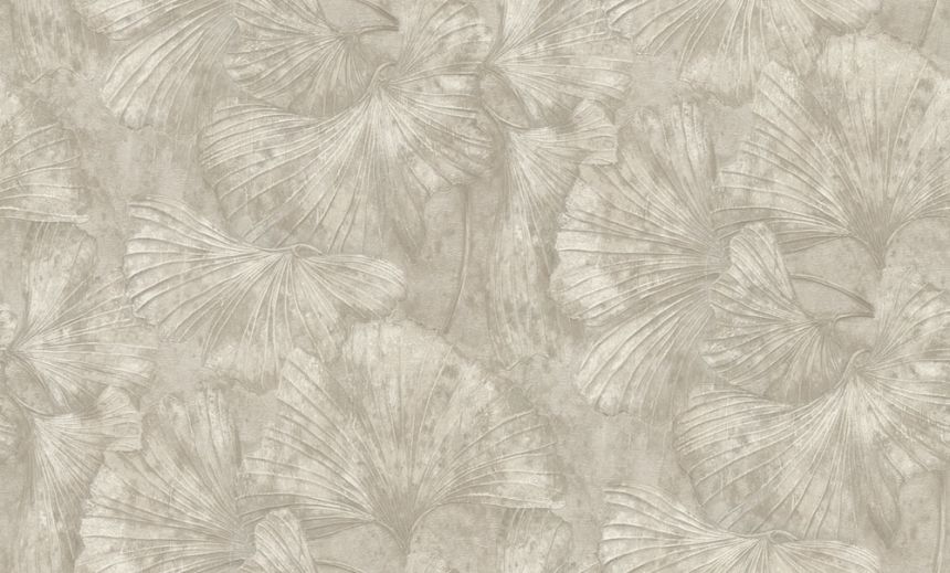 Wallpaper, shades of grey, leaves, BM31006, Blumarine, Emiliana Parati