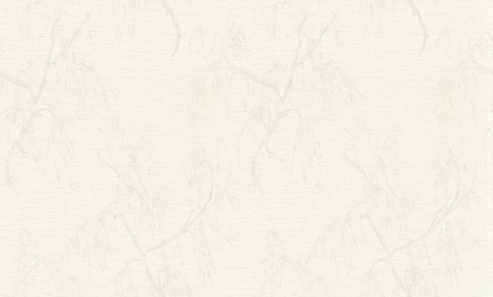 Wallpaper, shades of white and cream, blooming birch, BM31021, Blumarine, Emiliana Parati