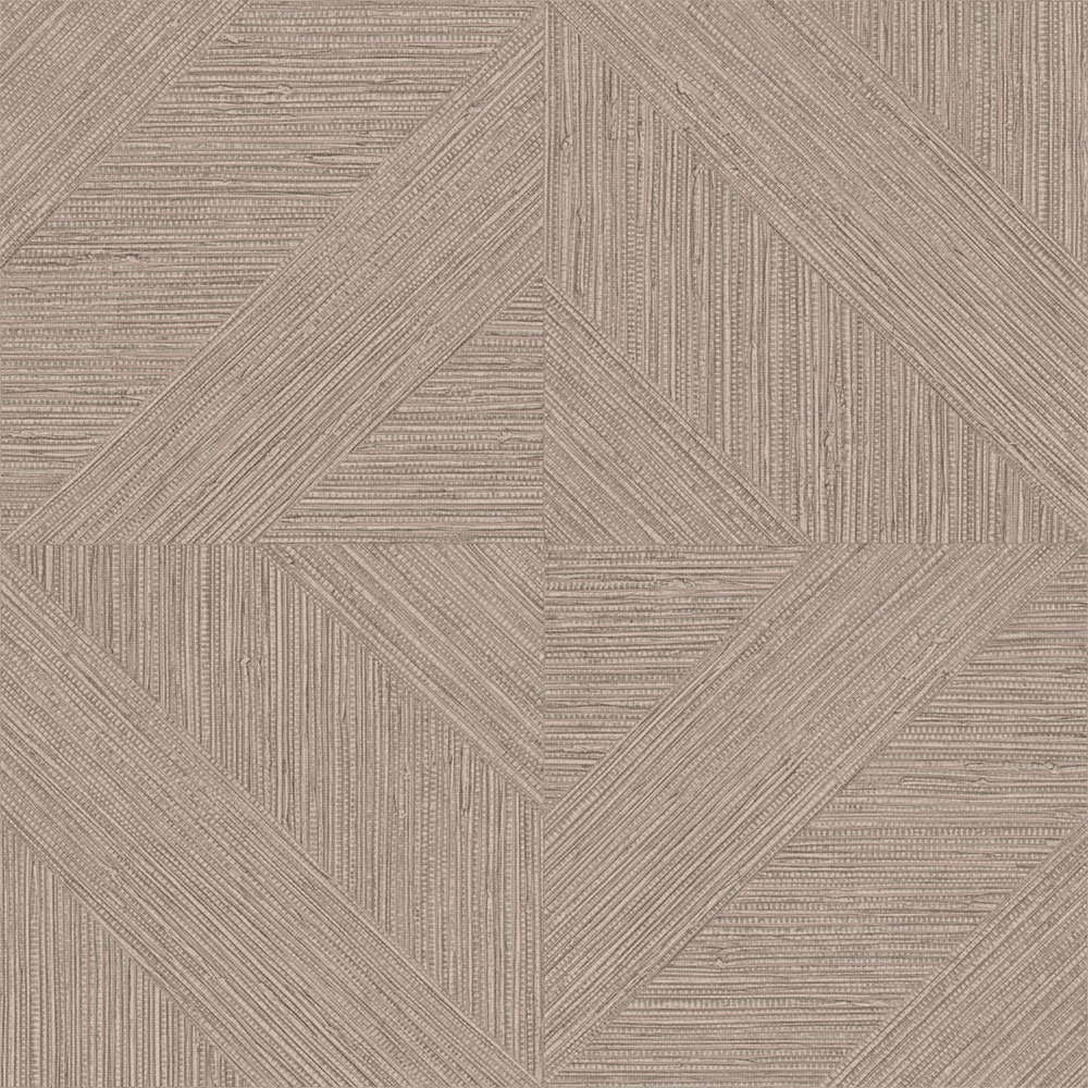 Wallpaper, Parquet Pattern, Mat Texture, Brown, Grey, IM28014, Imani, Decoprint