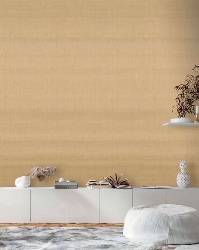 Mural Wallpaper, Fabric Effect, Brown, Beige, IMD28111, Imani, Decoprint