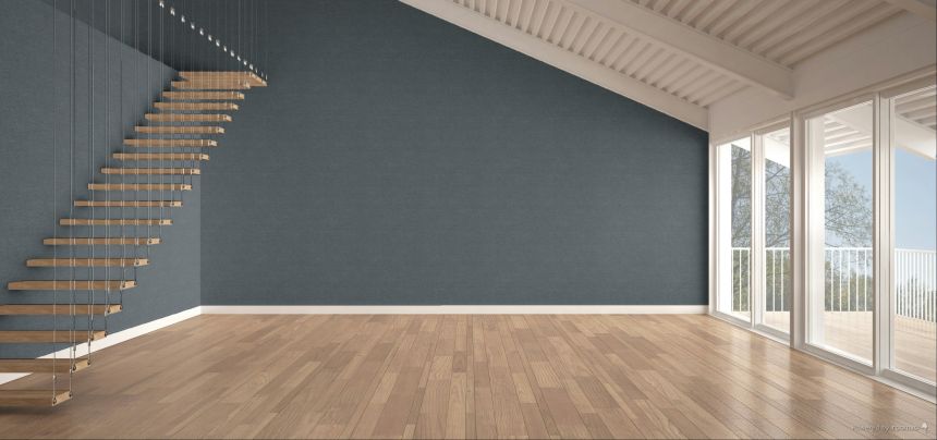 Wallpaper, Blue, Fabric Effect, TN29011, Terra Nova, Decoprint