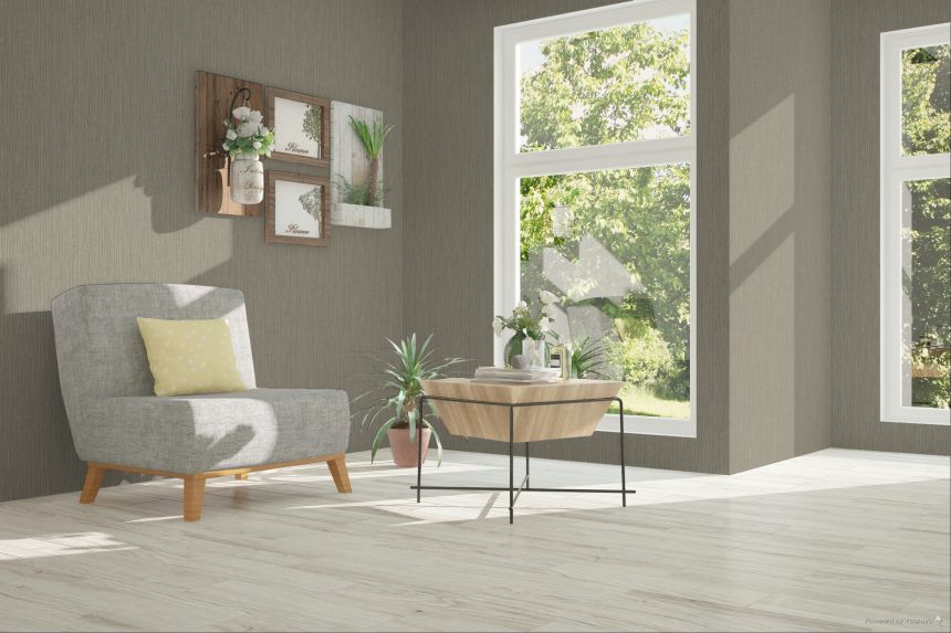 Wallpaper, Brown, Grey, Wood Effect, TN29041, Terra Nova, Decoprint