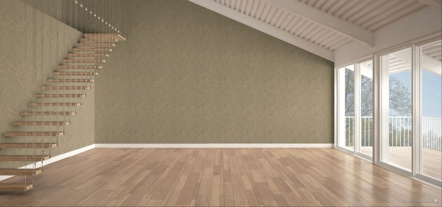 Wallpaper, Light Brown, Waves, TN29071, Terra Nova, Decoprint