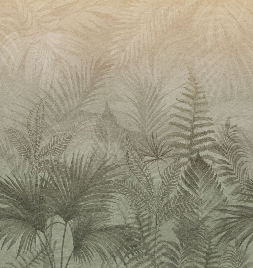 Mural Wallpaper, Green, Grey, Ferns, TND29096, Terra Nova, Decoprint