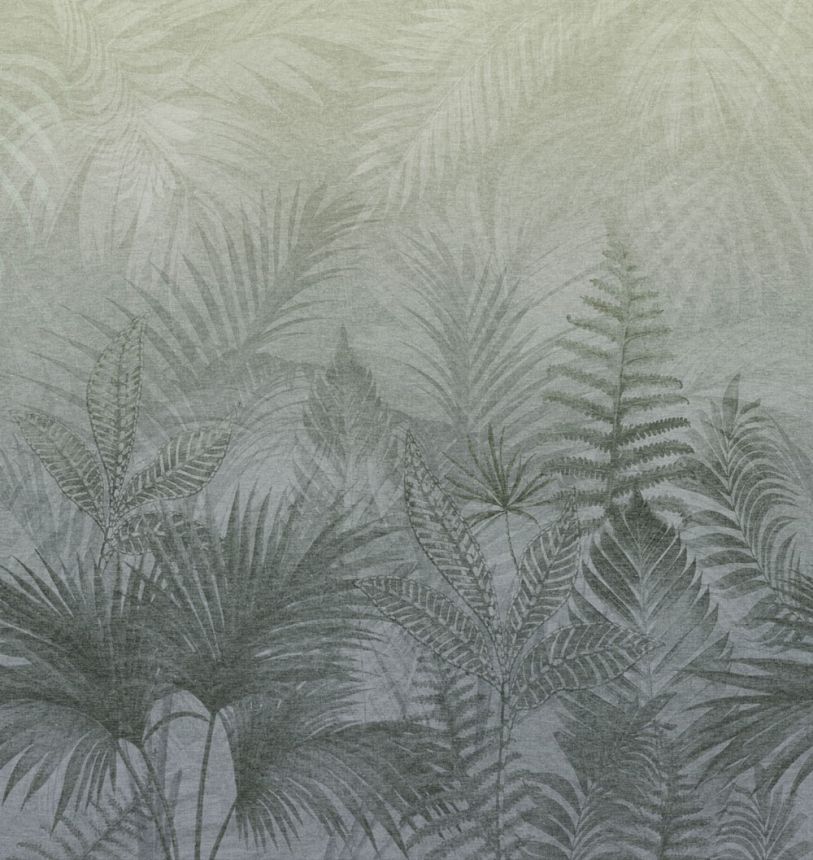Mural Wallpaper, Grey, Ferns, TND29097, Terra Nova, Decoprint