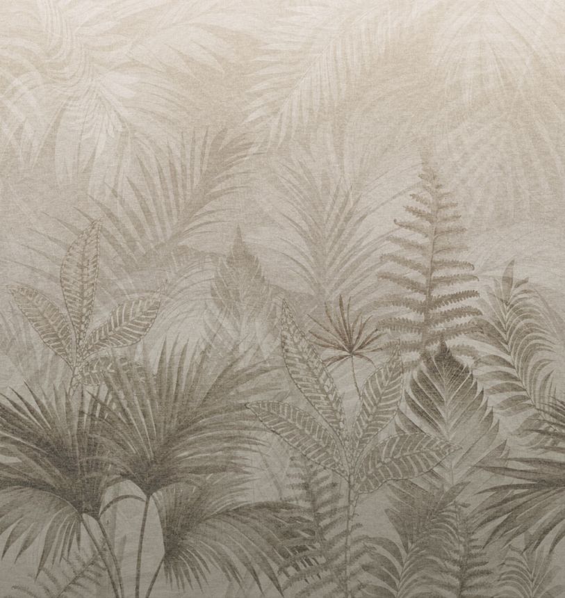 Mural Wallpaper, Brown, Beige, Ferns, TND29099, Terra Nova, Decoprint
