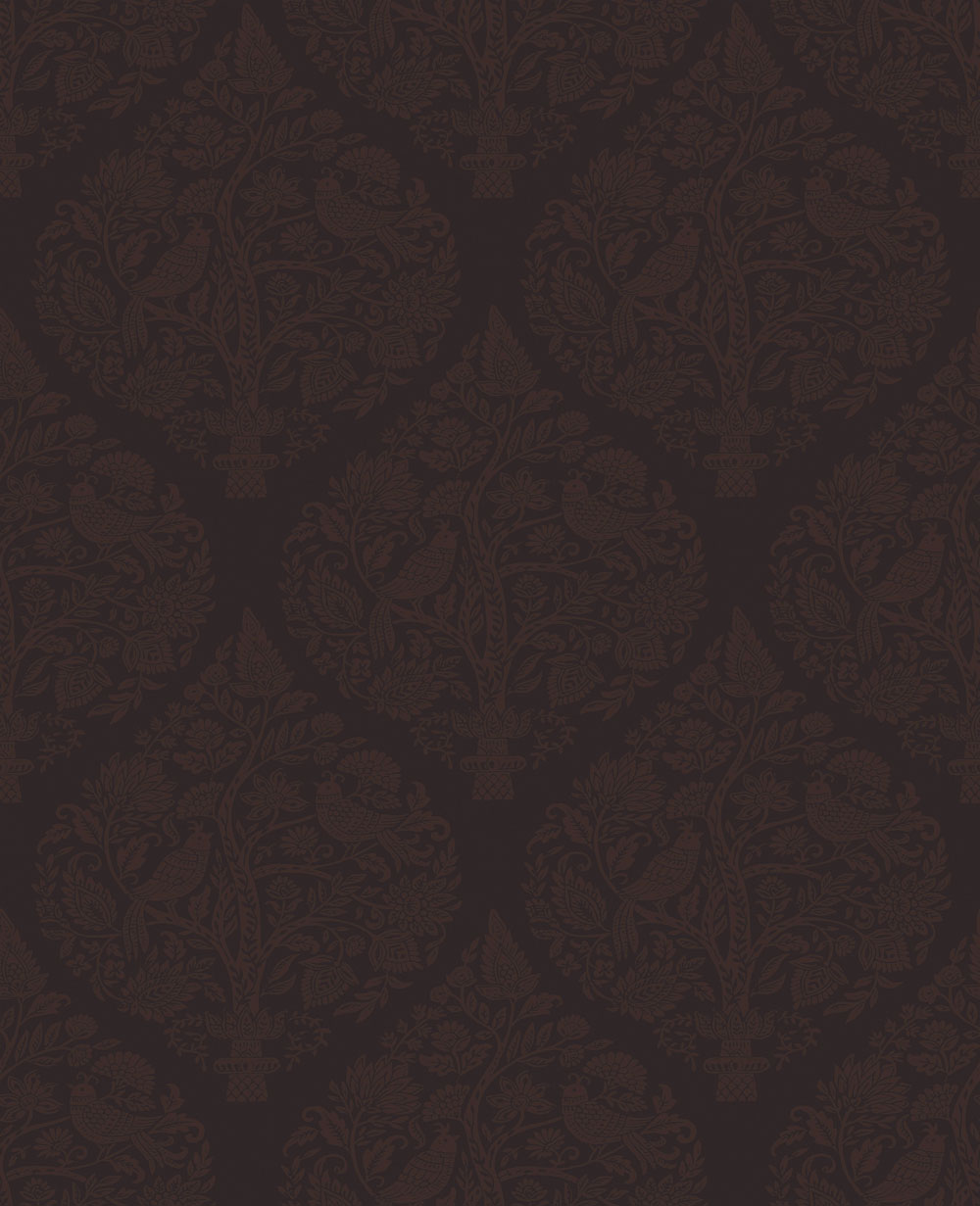 Wallpaper, burgundy, ornaments, 142060, Allurium, Graham Brown Premium