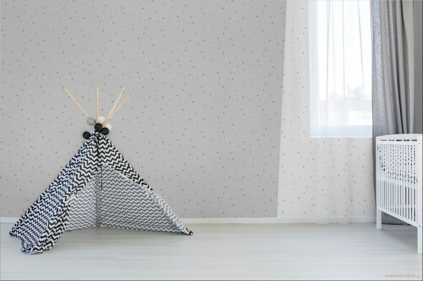 Wallpaper, blue, gold, stars, 4451, Momi, Parato by Cristiana Masi