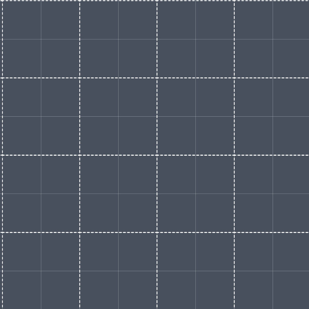 Wallpaper, dark blue, white, check, 4480, Momi, Parato by Cristiana Masi