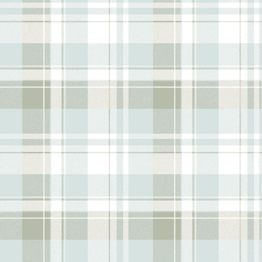 Wallpaper, blue, check fabric imitation, 4492, Momi, Parato by Cristiana Masi